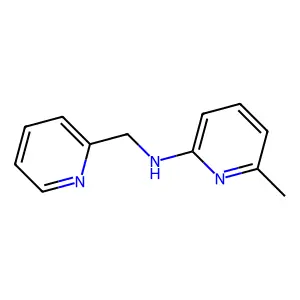 6-Methyl-N-[(pyridin-2-yl)methyl]pyridin-2-amine structure