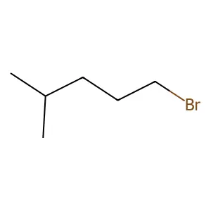 Pentane, 1-bromo-4-methyl- structure