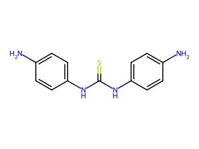 1,3-Bis(4-aminophenyl)thiourea structure