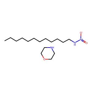 N-dodecylnitramide; morpholine structure