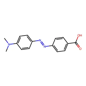 4-二甲氨基偶氮苯-4'-甲酸 structure