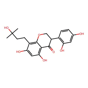 Kievitone hydrate structure