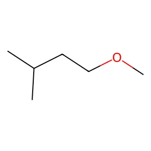 Butane, 1-methoxy-3-methyl- structure
