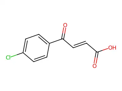 3-(4-氯苯甲酰基)丙烯酸 structure