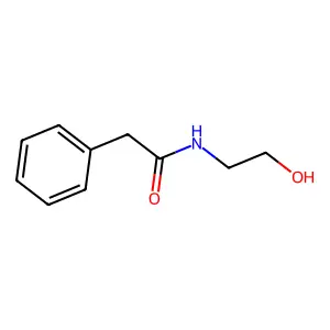 N-(2-羟乙基)-2-苯基乙酰胺 structure