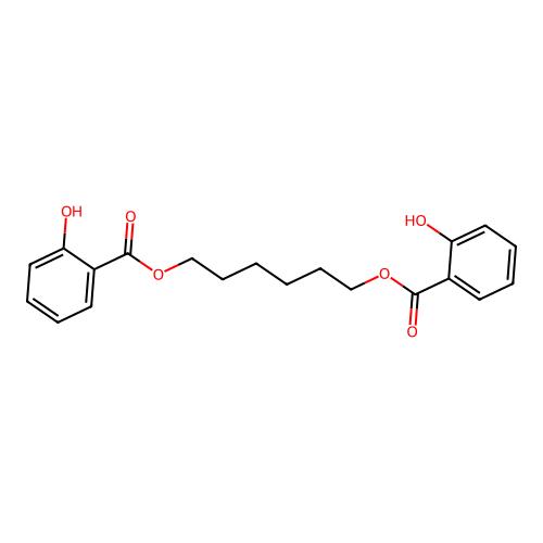 Hexanediol disalicylate structure
