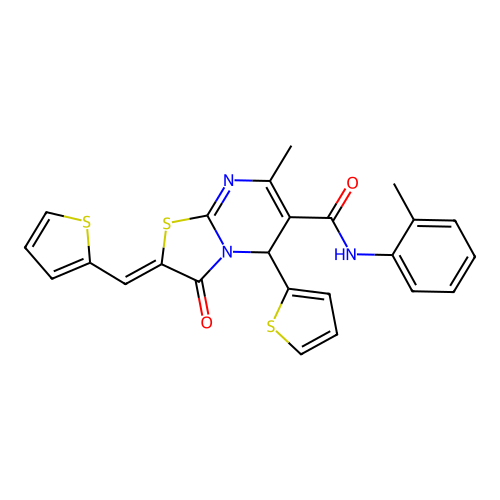 CAS 627038-60-2 - C24H19N3O2S3 structure