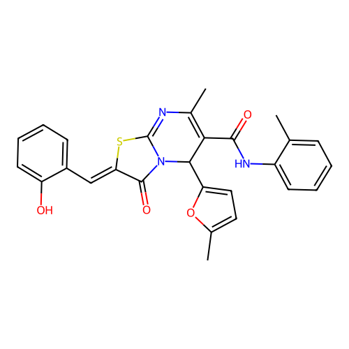 CAS 627038-96-4 - C27H23N3O4S structure