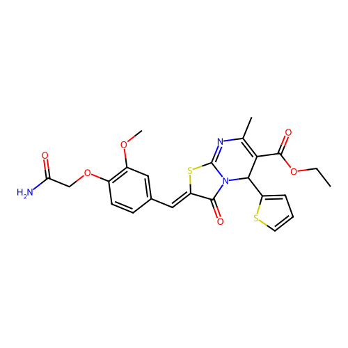 CAS 627039-16-1 - C24H23N3O6S2 structure