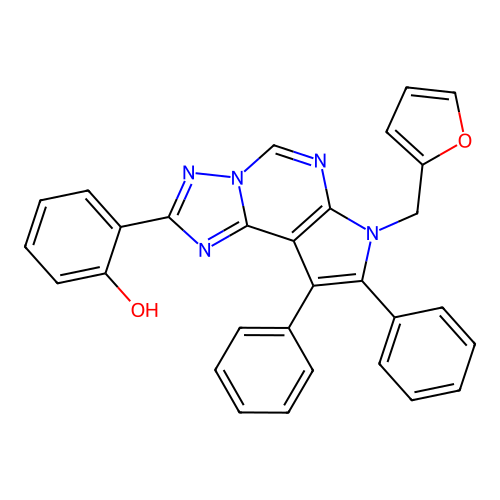 C30H21N5O2 structure