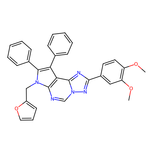 C32H25N5O3 structure