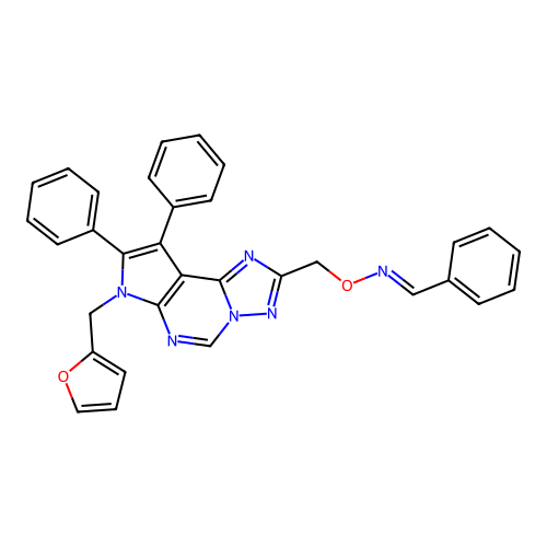 C32H24N6O2 structure