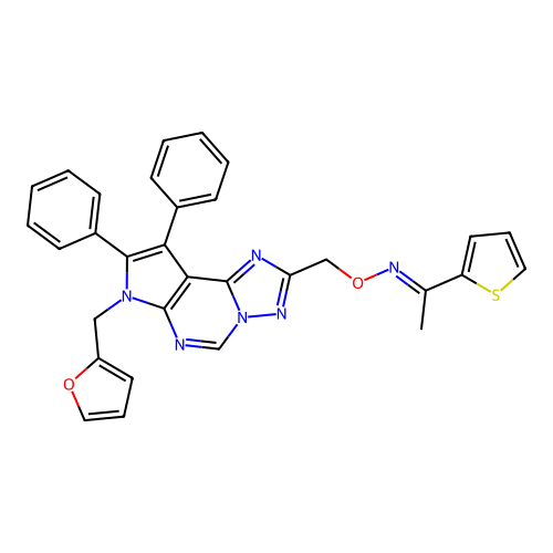 C31H24N6O2S structure