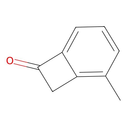 2-Methylbicyclo[4.2.0]octa-1,3,5-trien-7-one structure