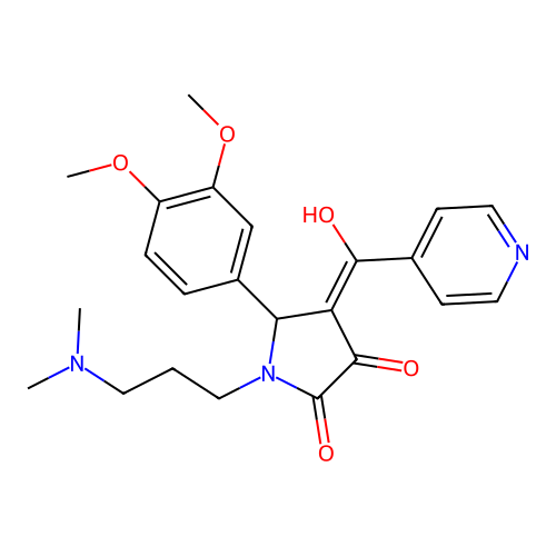 C23H27N3O5 structure