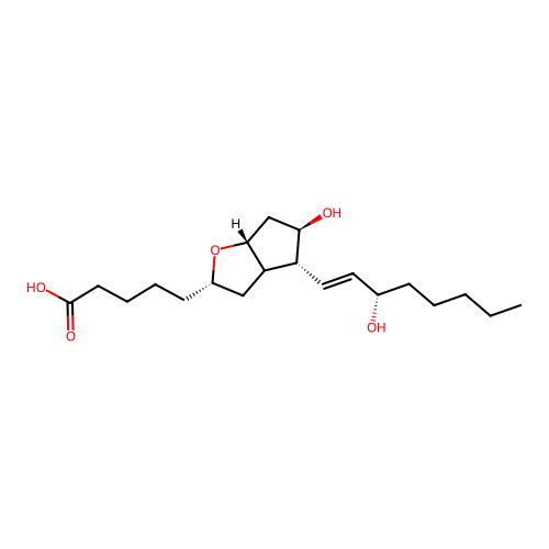 5,6-Dihydroprostacyclin structure