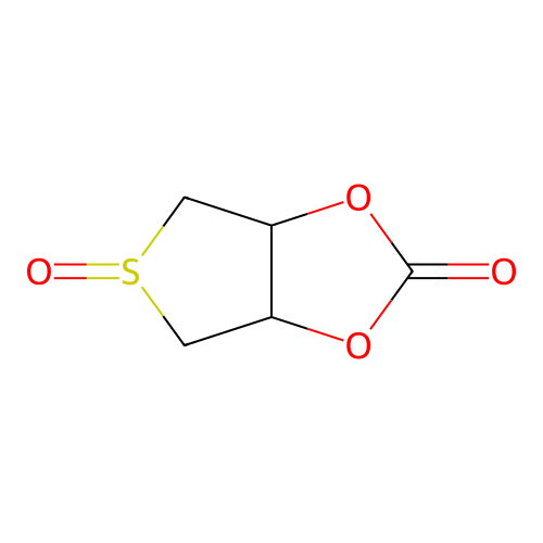 四氢噻吩并(3,4-d)(1,3)二氧杂环戊烯-2-酮5-氧化物 structure