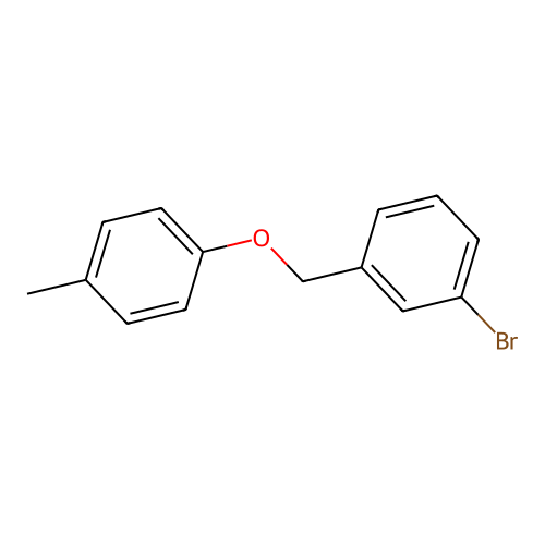 1-Bromo-3-[(4-methylphenoxy)methyl]benzene structure