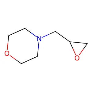4-(2,3-Epoxypropyl)morpholine structure