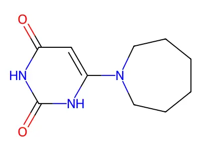 6-(azepan-1-yl)pyrimidine-2,4(1H,3H)-dione structure