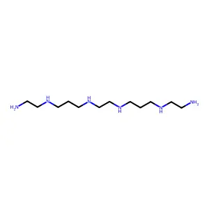 3,7,10,14-Tetraazahexadecane-1,16-diamine structure