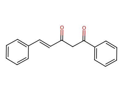 Cinnamoyl-benzoyl-methan structure
