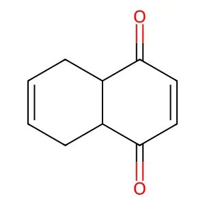 4a,5,8,8a-Tetrahydro-1,4-naphthoquinone structure