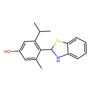 2-[3-[(7-Chloroquinolin-4-yl)amino]propylamino]ethanol structure