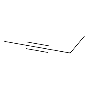 2-戊炔 structure