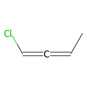 1-Chloro-1,2-butadiene structure