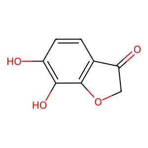 6,7-Dihydroxycoumaranone structure