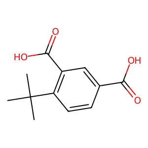 4-Tert-butylisophthalic acid structure