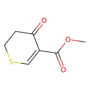 methyl 4-oxo-3,4-dihydro-2H-thiopyran-5-carboxylate structure