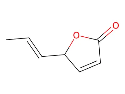 2-prop-1-enyl-2H-furan-5-one structure