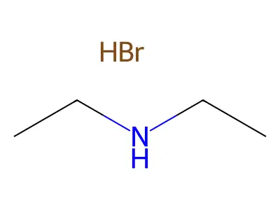 二乙基溴化铵 structure