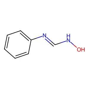 N-hydroxy-N'-phenylmethanimidamide structure