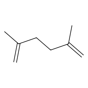2,5-Dimethyl-1,5-hexadiene structure