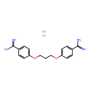 Propamidine dihydrochloride structure