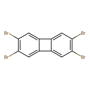 Biphenylene, 2,3,6,7-tetrabromo- structure