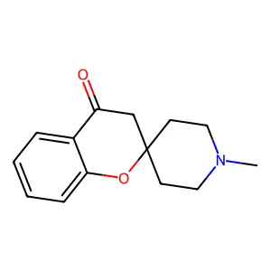 N-methylspiro[2H-1-benzopyran-2,4'-piperidine]4(3H)-one structure