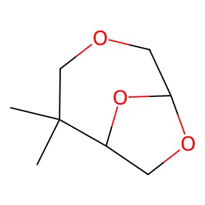 3,8,9-Trioxabicyclo[4.2.1]nonane, 5,5-dimethyl- structure