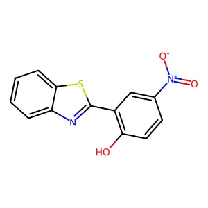 2-(2-Benzo[d]thiazolyl)-4-nitrophenol structure