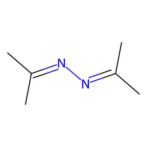 丙酮双腙 structure