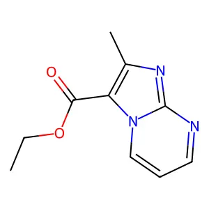 Ethyl 2-methylimidazo[1,2-a]pyrimidine-3-carboxylate structure