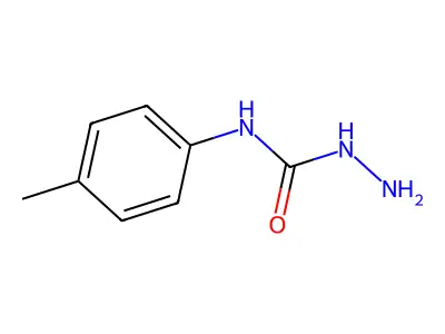 Hydrazinecarboxamide, N-(4-methylphenyl)- structure