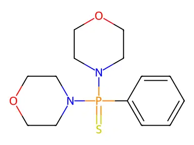 二吗啉基苯基膦硫化物 structure