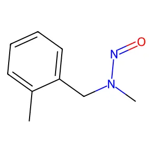 N-Methyl-N-nitroso-(2-methylphenyl)methylamine structure