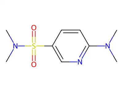 6-(dimethylamino)-N,N-dimethyl-3-Pyridinesulfonamide structure