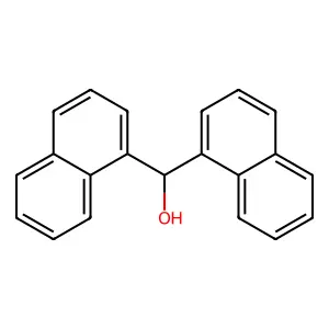 Di-1-naphthylmethanol structure