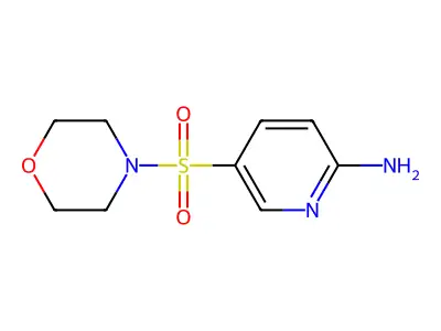 5-(Morpholine-4-sulfonyl)pyridin-2-amine structure